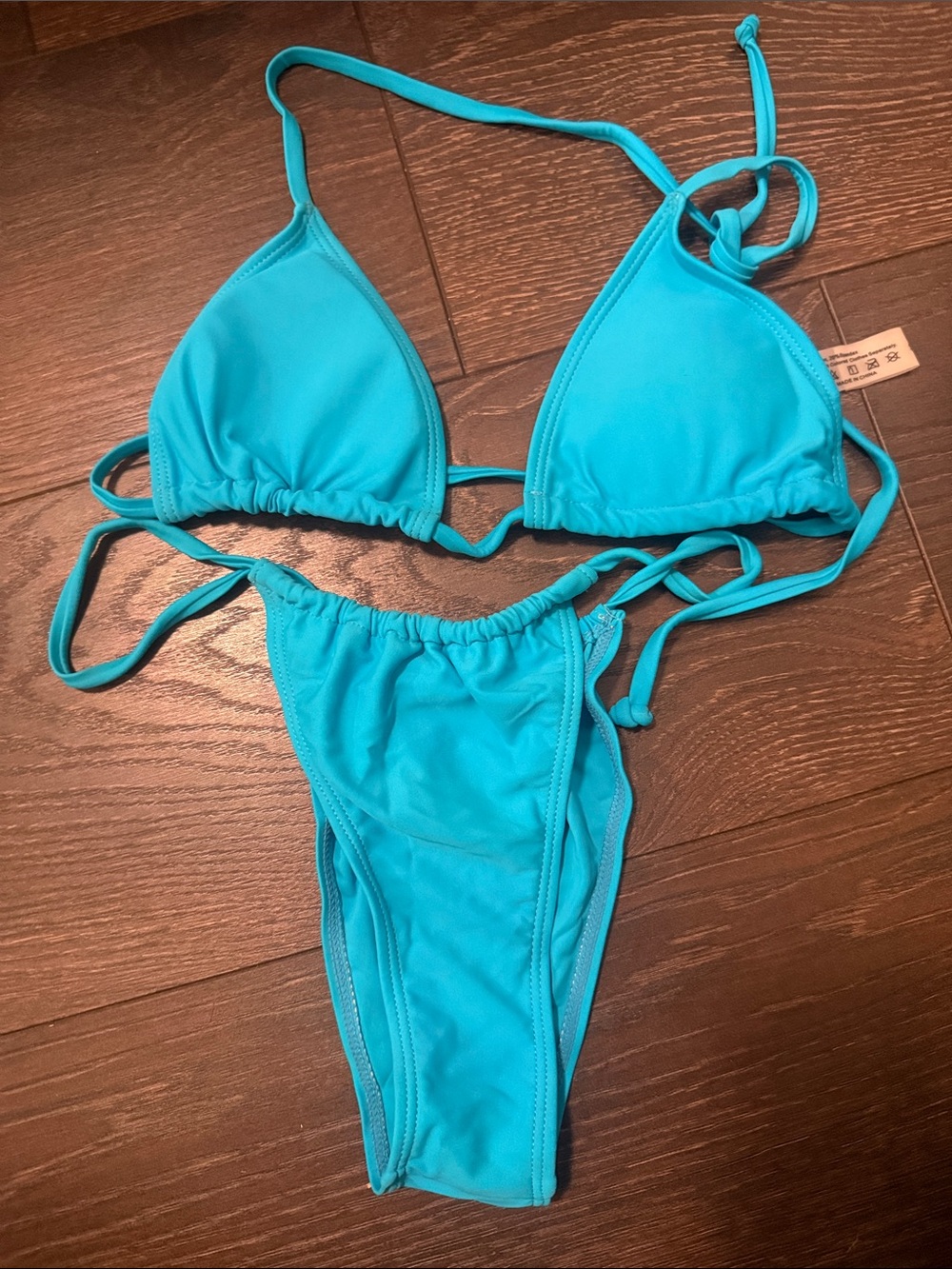 Blue Bikini Set Size Small